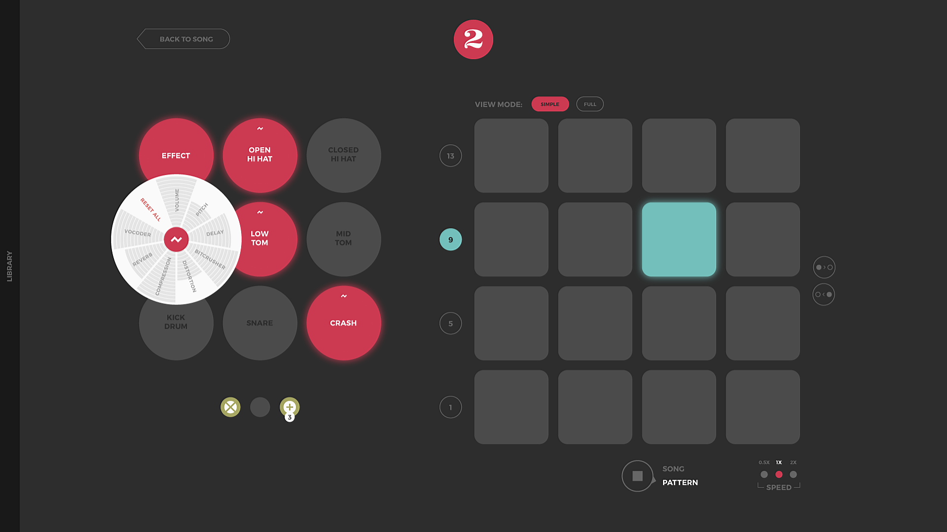 Circuits 2 drum editor