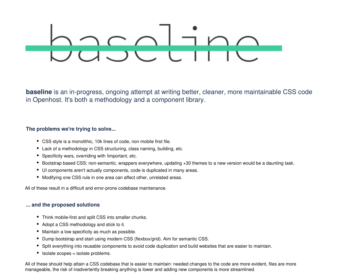 Excerpt from the new component-based frontend architecture documentation.